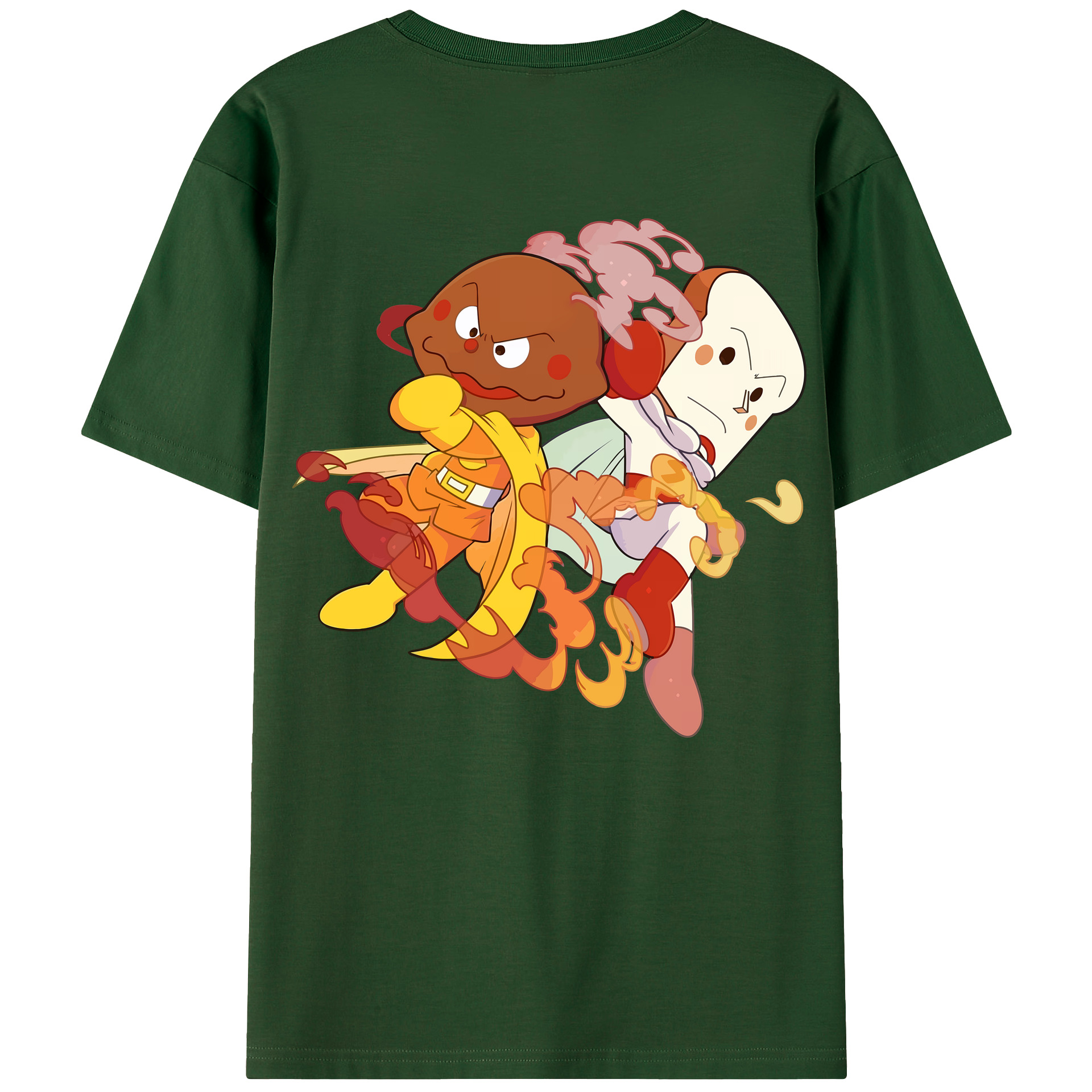 （画像用） アンパンマン Anpanman 綿100％半袖Tシャツ（背面プリント）